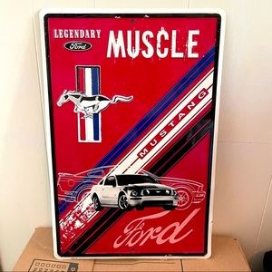 NEW Ford Mustang Metal Sign